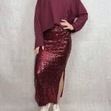 T- shirt manica lunga 8793 BORDEAUX OFELIA