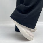 Pantalone con elastico A1263 NERO OFELIA