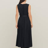 Abito midi con gonna a pieghe AGER07 D1 10 CARLA G.