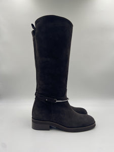 Stivale con dettaglio equestre