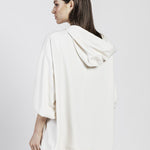 Felpa svasata con cappuccio KAOT25D8 02 CARLA G.