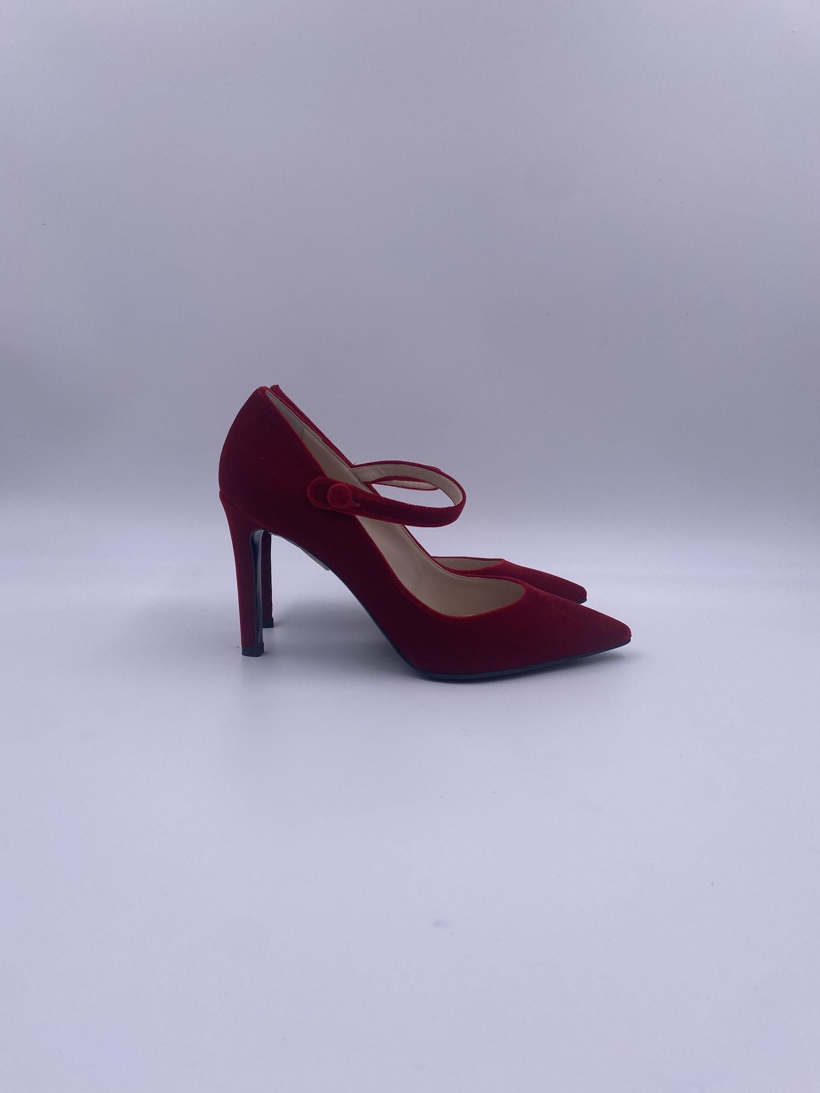 Dècolletè in velluto - Lella Baldi LB292T ROSSO LELLA BALDI 
