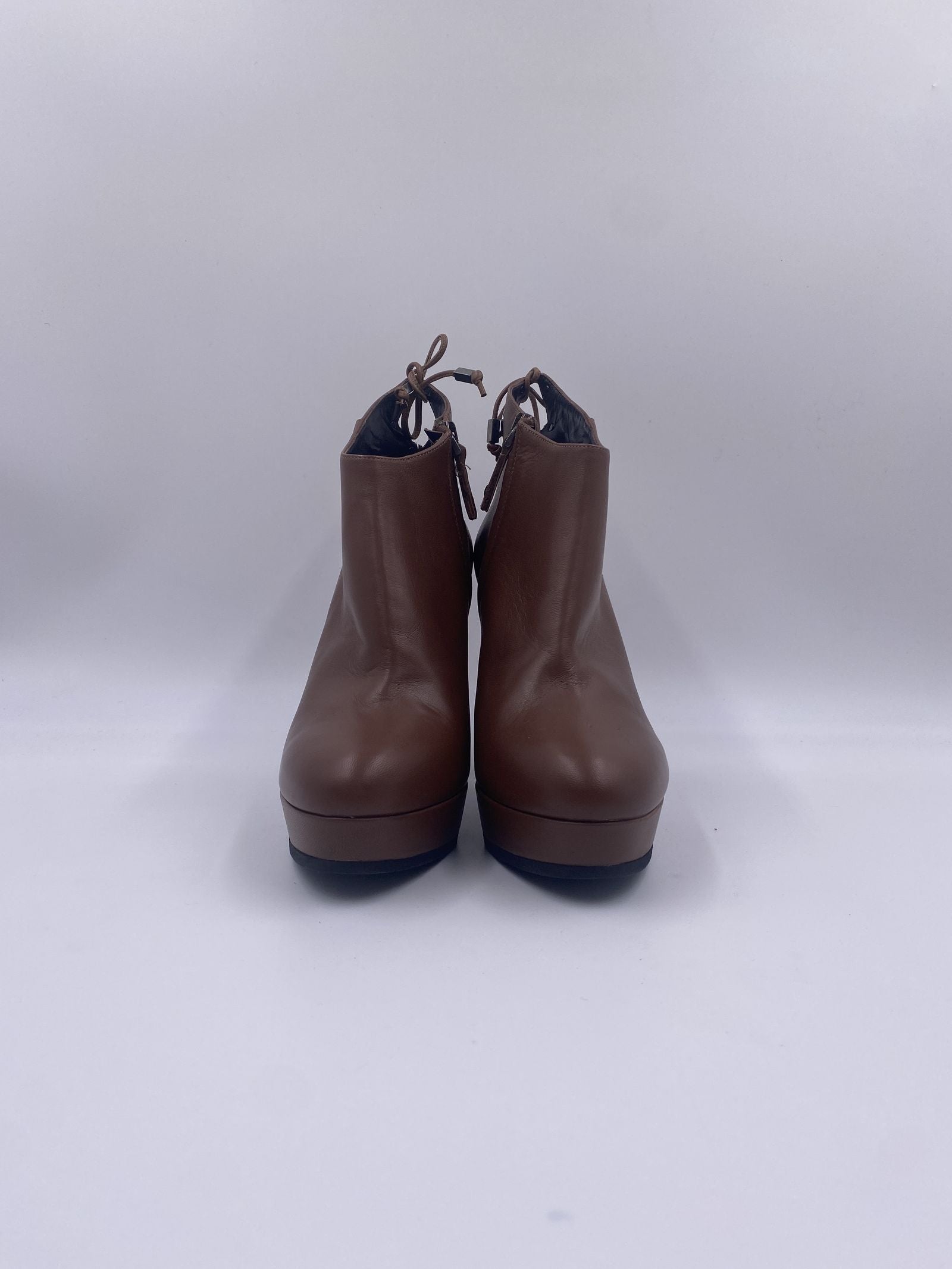 Tronchetto con plateau - Ofelia H1284NAPPA CUOIO OFELIA 