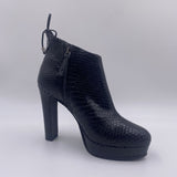 Tronchetto pitonato - Ofelia H1284PITONE NERO OFELIA 
