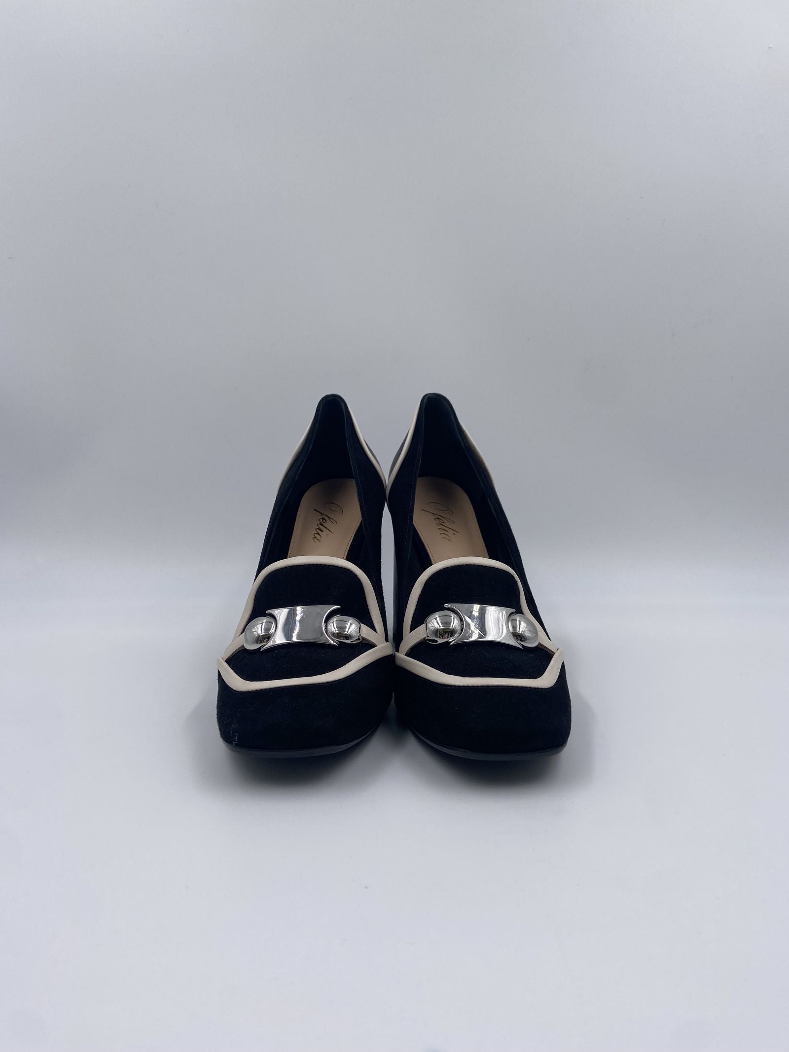 Dècolletè bicolore - Ofelia H1331 NERO OFELIA 