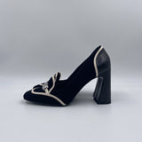 Dècolletè bicolore - Ofelia H1331 NERO OFELIA 