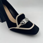 Dècolletè bicolore - Ofelia H1331 NERO OFELIA 