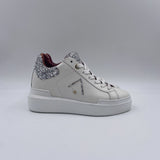 Sneakers con strass CKLDH-SQ71 ARGENTO ED PARRISH 