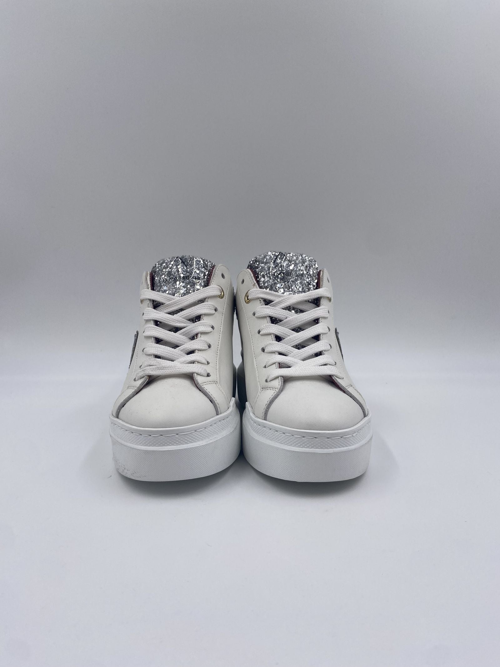 Sneakers con strass CKLDH-SQ71 ARGENTO ED PARRISH 