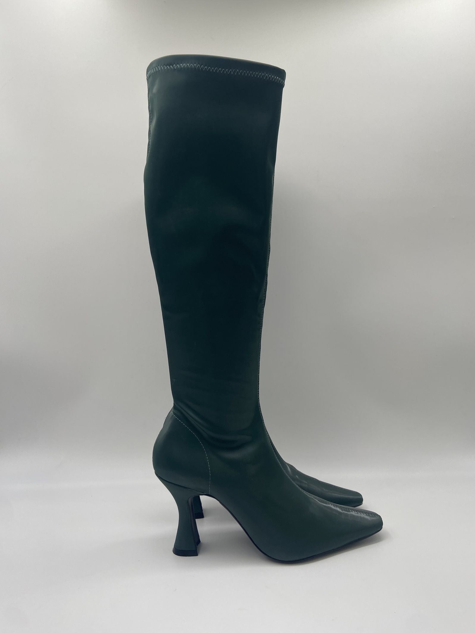 Stivale alto elasticizzato - Steve Madden SMSSAVVY VERDE STEVE MADDEN 
