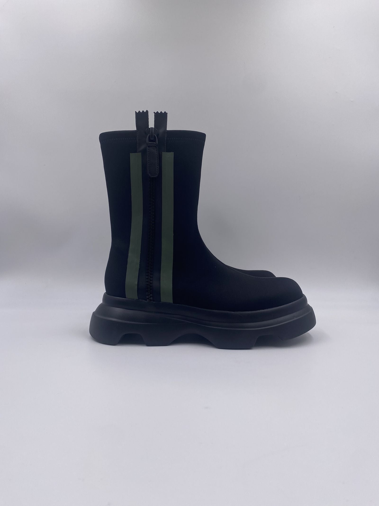 Stivale in neoprene con cerniera - Jeannot PJ512G NERO JEANNOT 