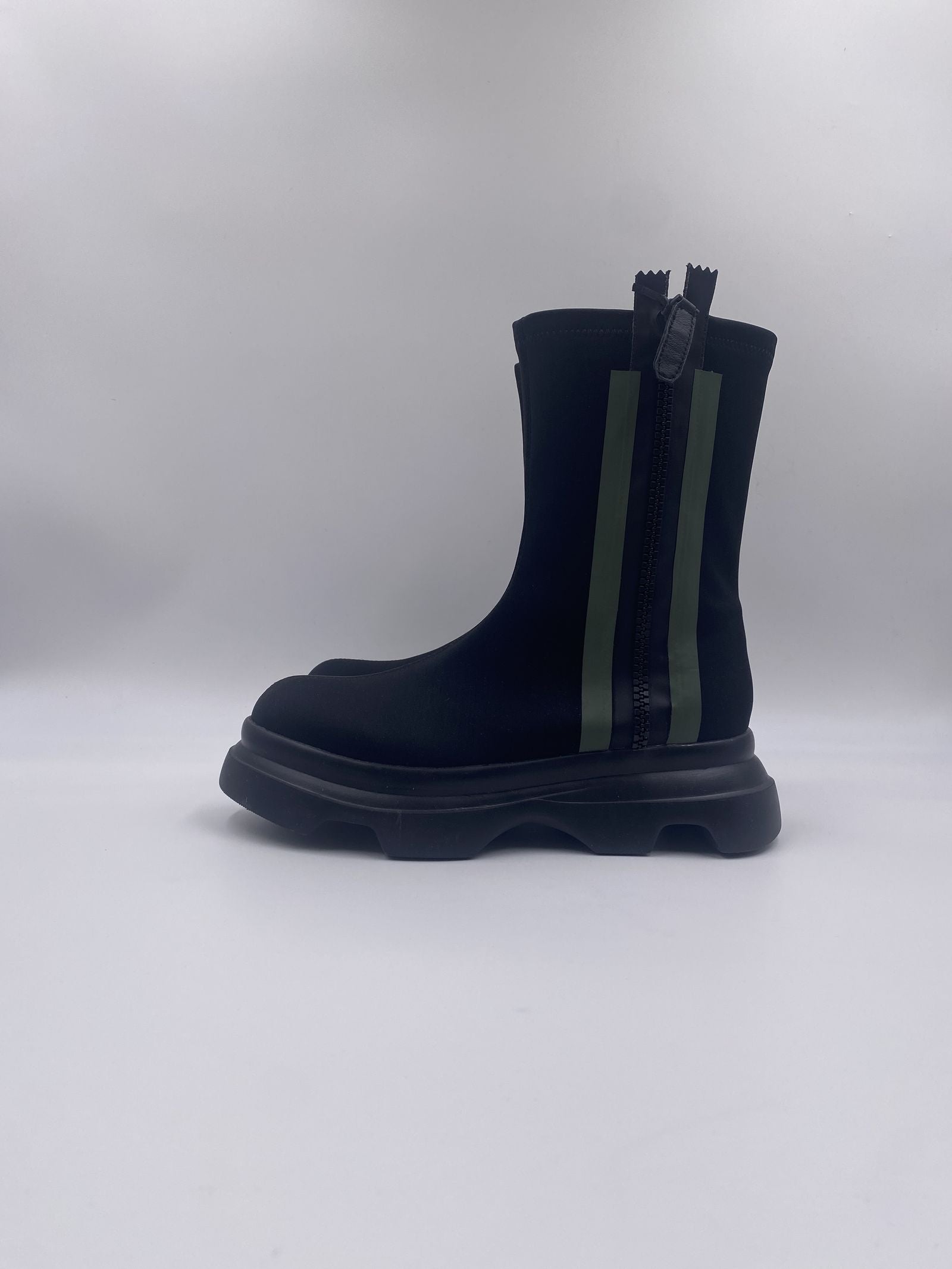 Stivale in neoprene con cerniera - Jeannot PJ512G NERO JEANNOT 
