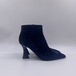 Tronchetto in velluto - Jeannot PJ584C BLU JEANNOT 