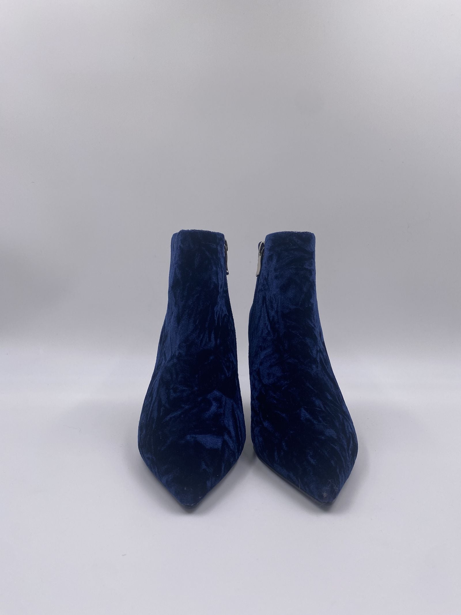 Tronchetto in velluto - Jeannot PJ584C BLU JEANNOT 
