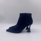 Tronchetto in velluto - Jeannot PJ584C BLU JEANNOT 