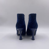 Tronchetto in velluto - Jeannot PJ584C BLU JEANNOT 