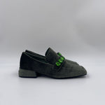Mocassino in velluto - Jeannot PJ602D VERDE JEANNOT 