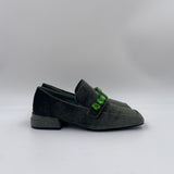 Mocassino in velluto - Jeannot PJ602D VERDE JEANNOT 