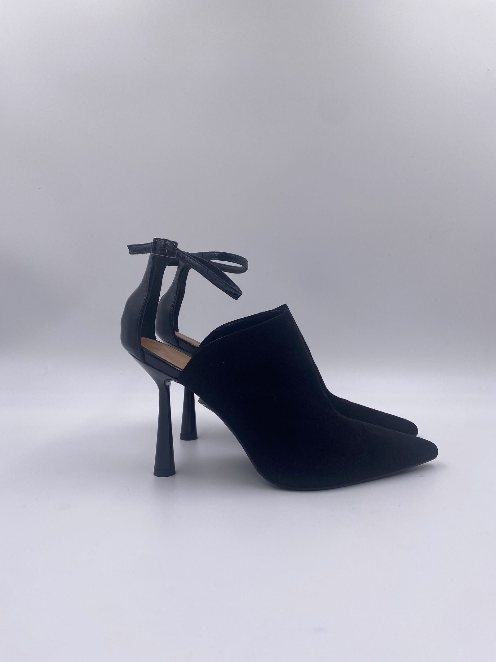 Sandalo scamosciato - Ofelia 2129 NERO OFELIA 
