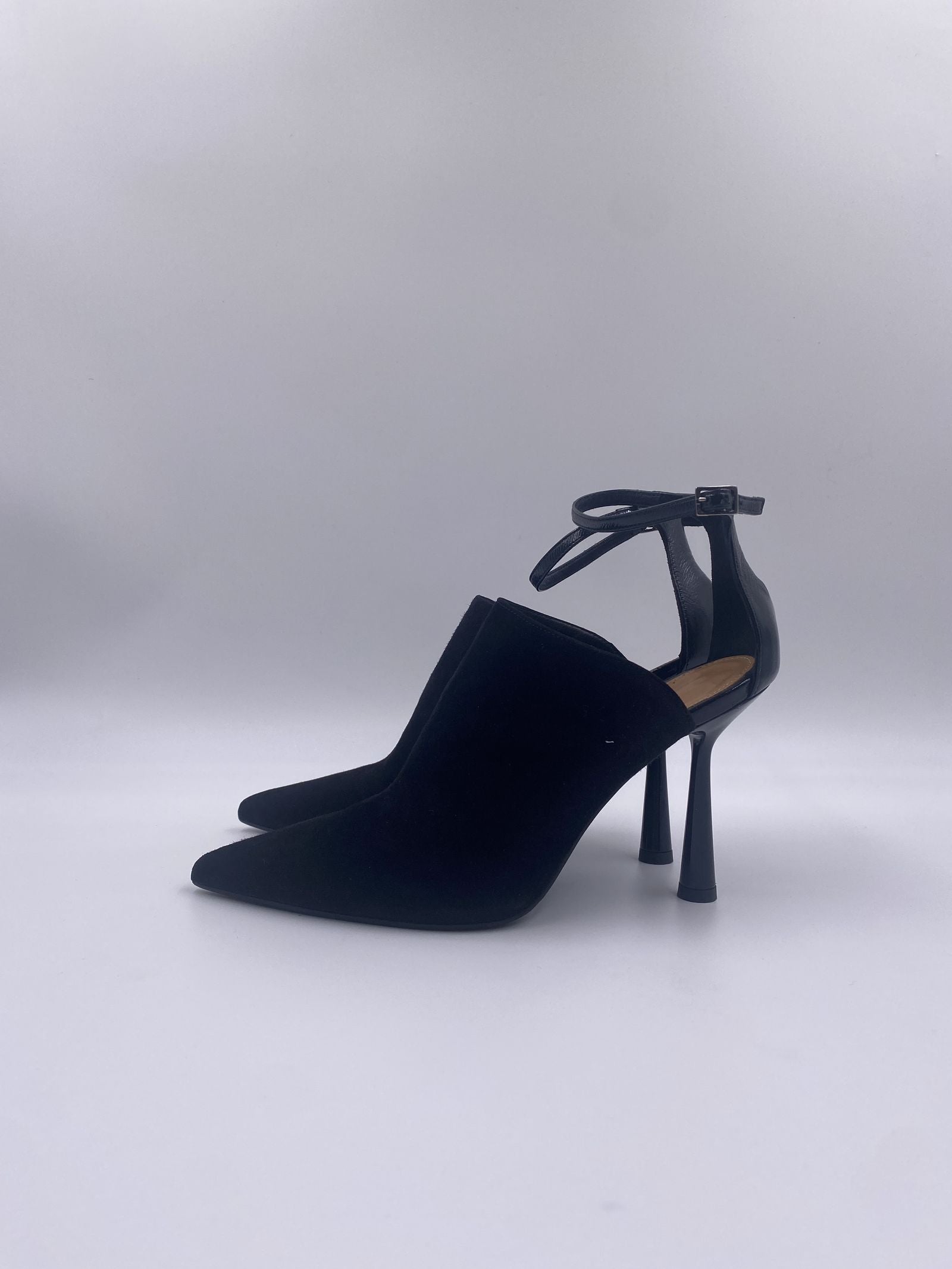Sandalo scamosciato - Ofelia 2129 NERO OFELIA 