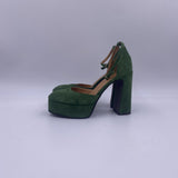 Sandalo con plateau - Ofelia 2195 VERDE OFELIA 