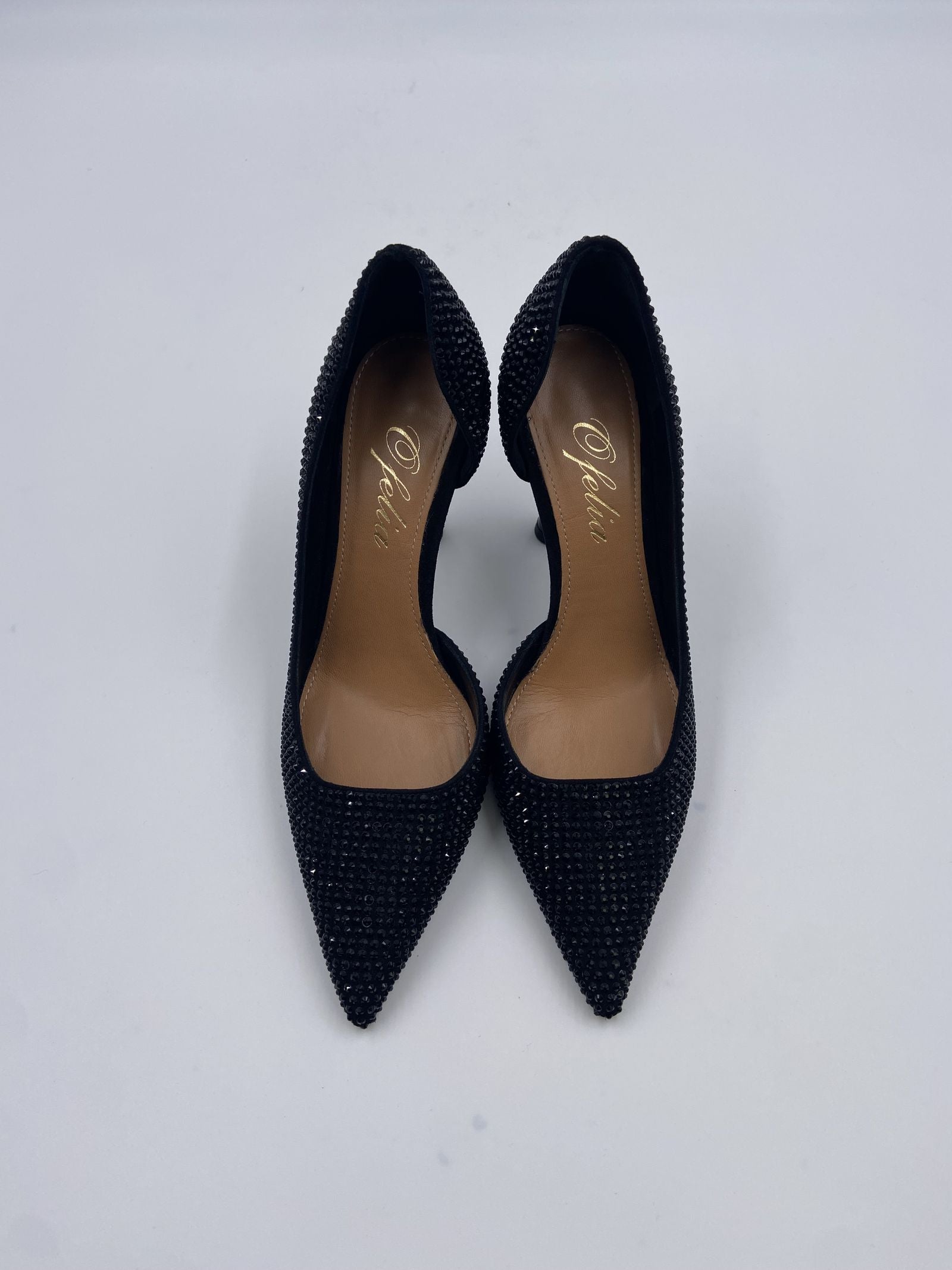 Décolletè con strass - Ofelia 2207 NERO OFELIA 