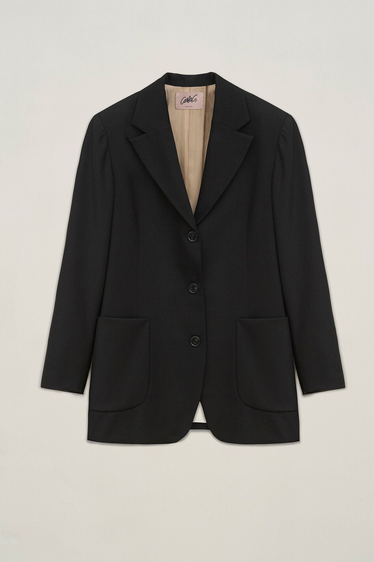 Giacca oversize in gabardina - Carla G INAF02 D1 10 CARLA G. 