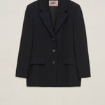 Giacca monopetto in crepe satin - Carla G IOFI07 D1 10 CARLA G. 