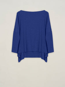 Maglia over con scollo a barca - Carla G