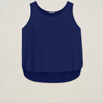 Maglia smanicata bimateriale - Carla G MILI20 D1 12 CARLA G. 