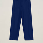 Pantalone cavallo basso in gabardina  - Carla G PEIO02 D1 12 CARLA G. 