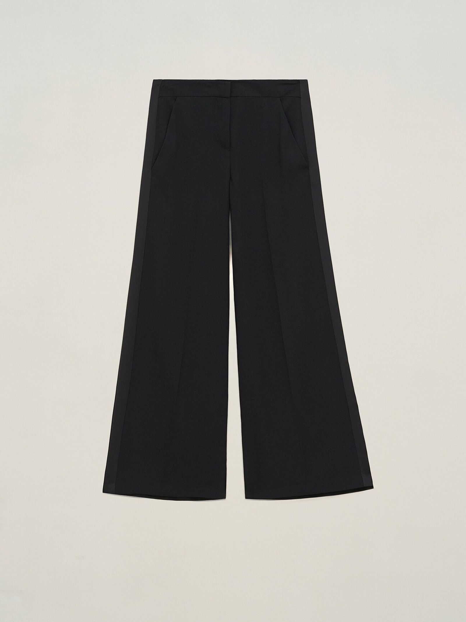 Pantalone largo in crepe satin - Carla G PIMI07 D1 10 CARLA G. 