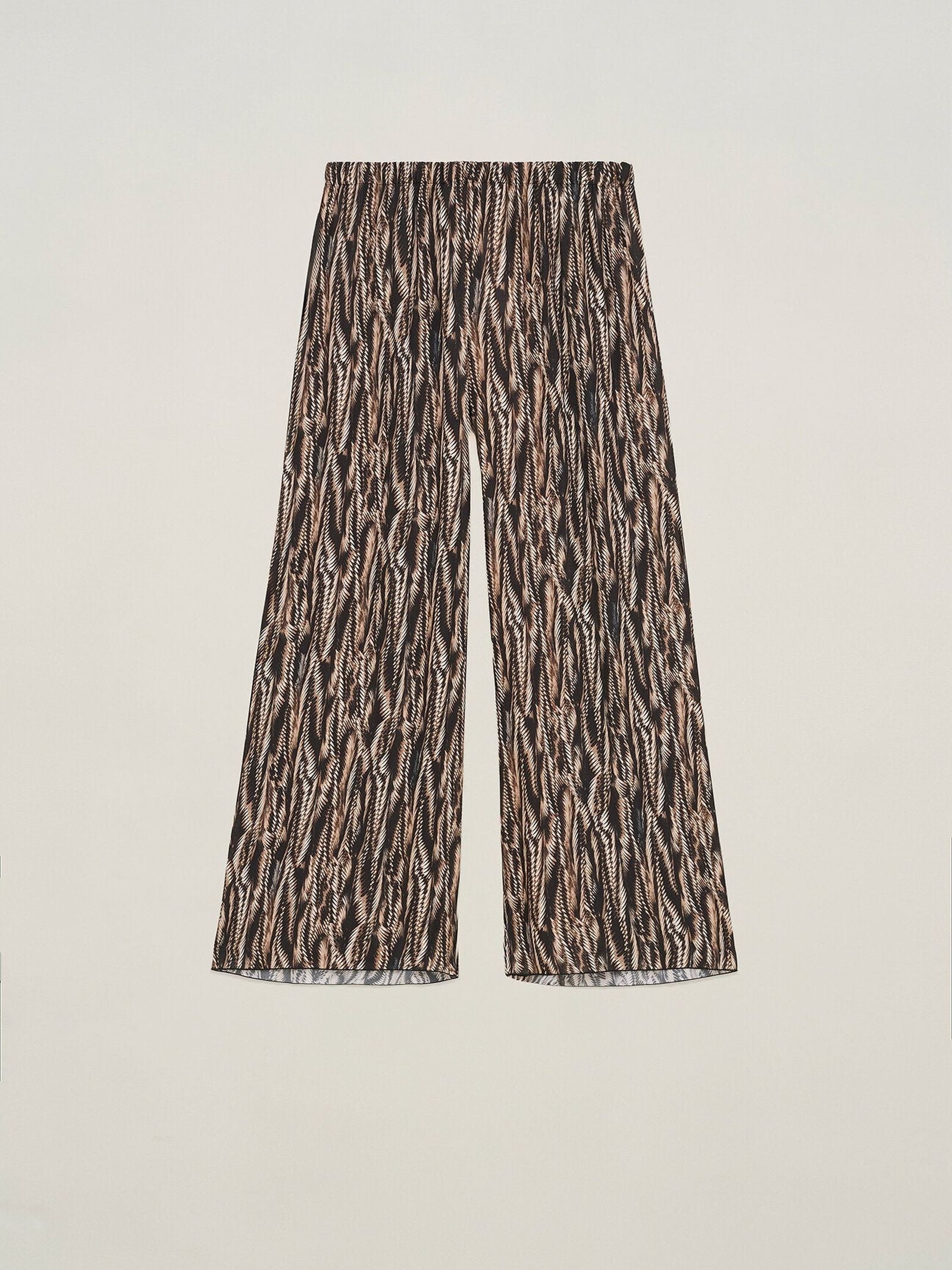 Pantalone in viscosa stampata - Carla G PIOB35 D1 10 CARLA G. 