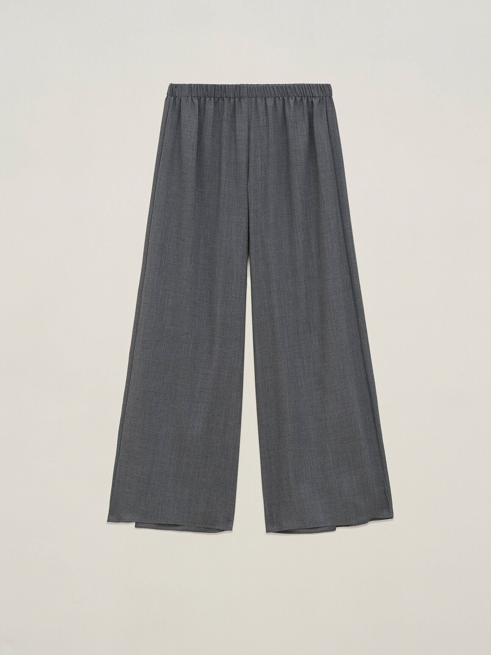 Pantalone largo in garza di lana - Carla G POAD09 D1 21 CARLA G. 