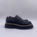 Mocassino in pelle con fibbia 1700 NERO CHIARINI 
