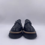 Mocassino in pelle con fibbia 1700 NERO CHIARINI 