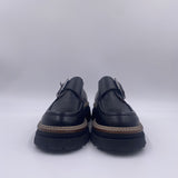 Mocassino in pelle con fibbia 1700 NERO CHIARINI 