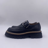 Mocassino in pelle con fibbia 1700 NERO CHIARINI 