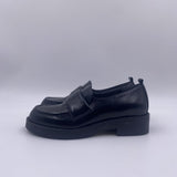 Mocassino pelle nera 216 NERO CHIARINI 