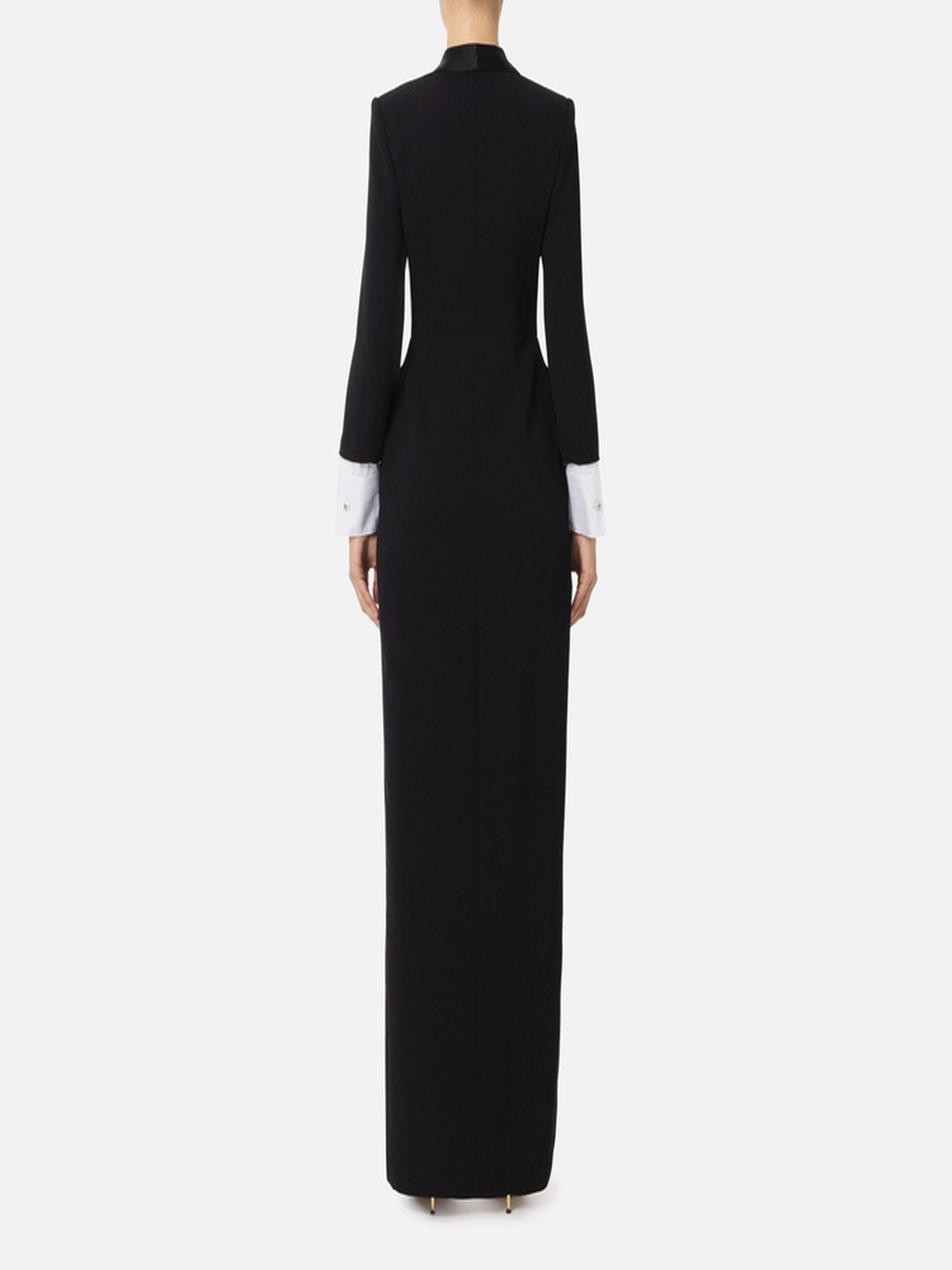 Abito Red Carpet con polsini staccabili AB64547E2 110 ELISABETTA FRANCHI 