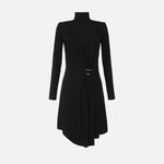 Abito con accessorio gioiello - Elisabetta Franchi AB68947E2 110 ELISABETTA FRANCHI 