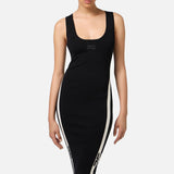 Abito con bande logo laterali AM84S46E2 685 ELISABETTA FRANCHI 