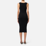 Abito con bande logo laterali AM84S46E2 685 ELISABETTA FRANCHI 