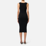 Abito con bande logo laterali AM84S46E2 685 ELISABETTA FRANCHI 