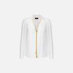 Camicia con charms collana - Elisabetta Franchi CA09346E2 360 ELISABETTA FRANCHI 