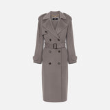 Trench cappotto in lana CP57D46E2 CG8 ELISABETTA FRANCHI 