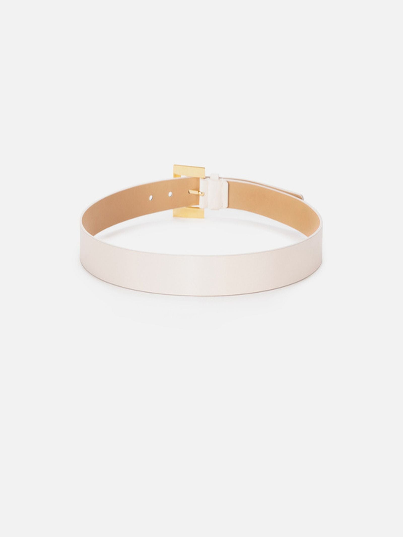 Cintura in pelle con logo stampato CT22S46E2 CI14 ELISABETTA FRANCHI 