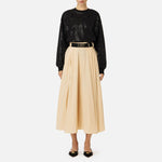 Gonna a ruota in naylon GO04546E2 045 ELISABETTA FRANCHI 