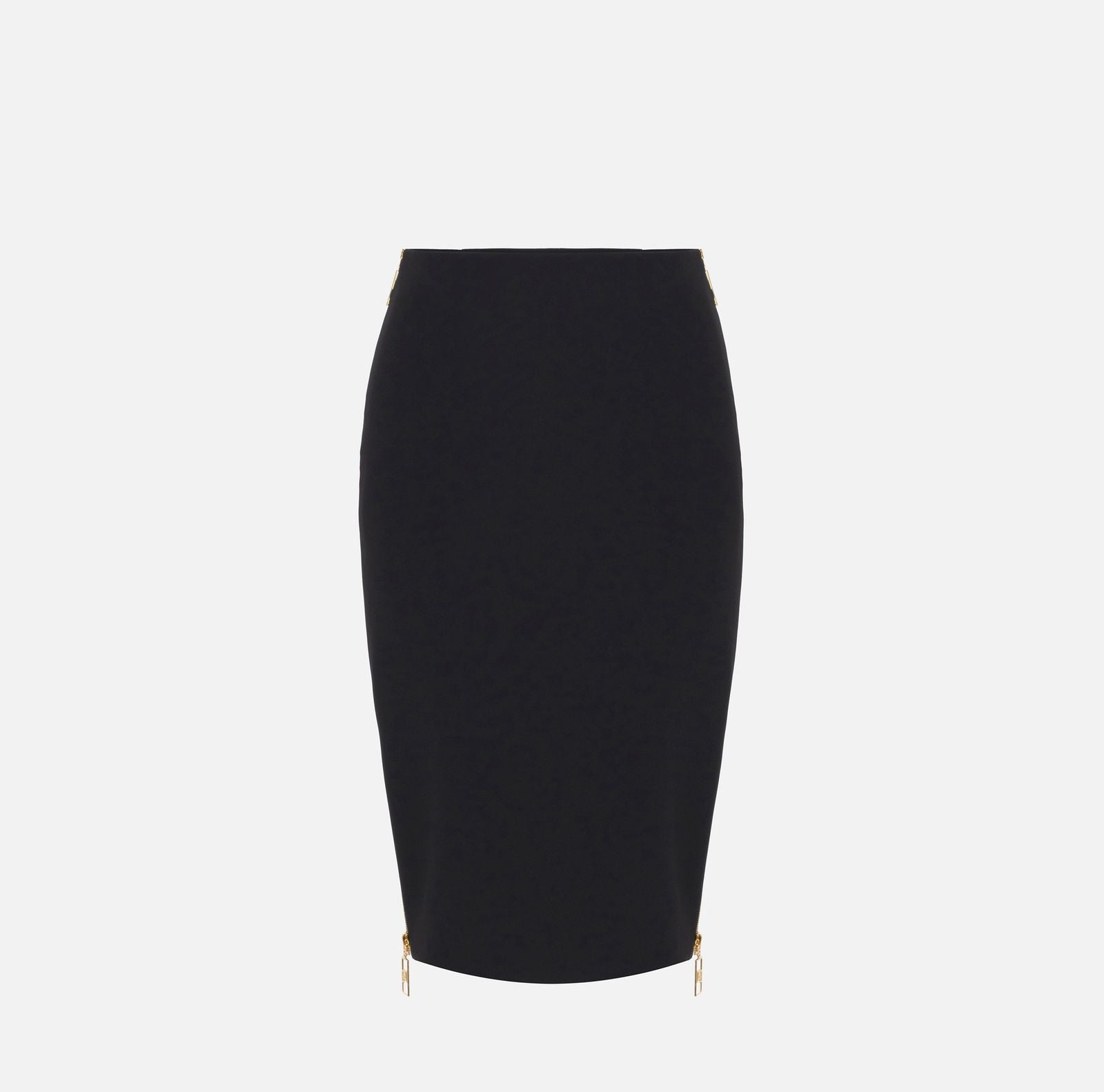 Gonna midi in doppio crèpe stretch GO04746E2 110 ELISABETTA FRANCHI 