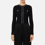 Maglia giacca con catena MK30B47E2 110 ELISABETTA FRANCHI 